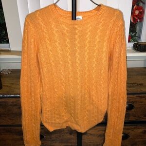 Lilly Pulitzer Vibrant Orange Cashmere Sweater